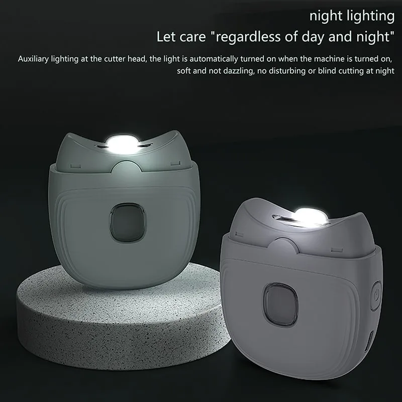 Coupe-ongles électrique automatique LED