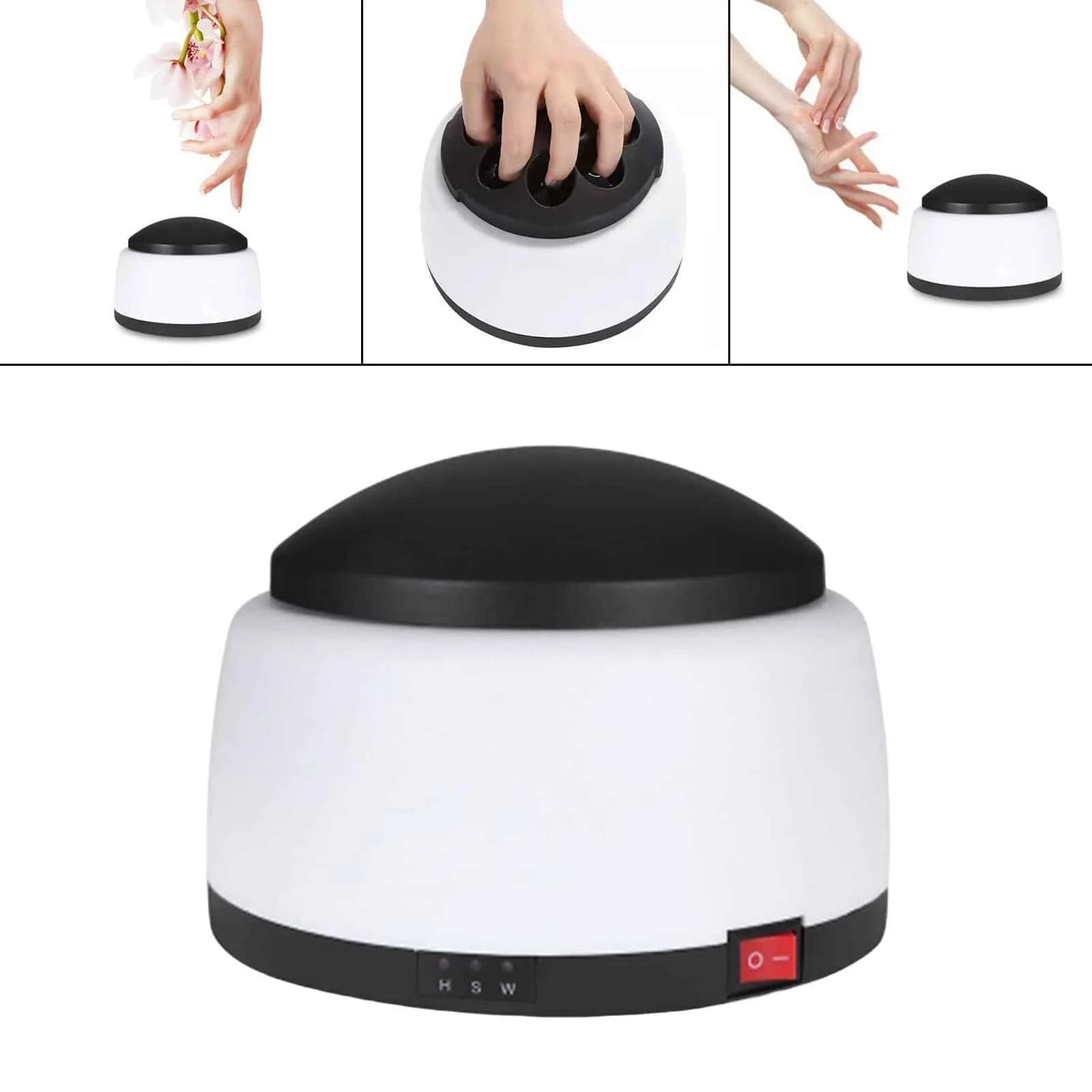 Nettoyage vapeur pour ongles en salon