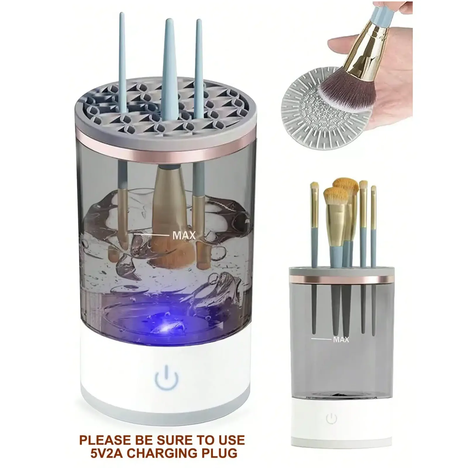 Nettoyeur Pinceaux Automatique 3-en-1