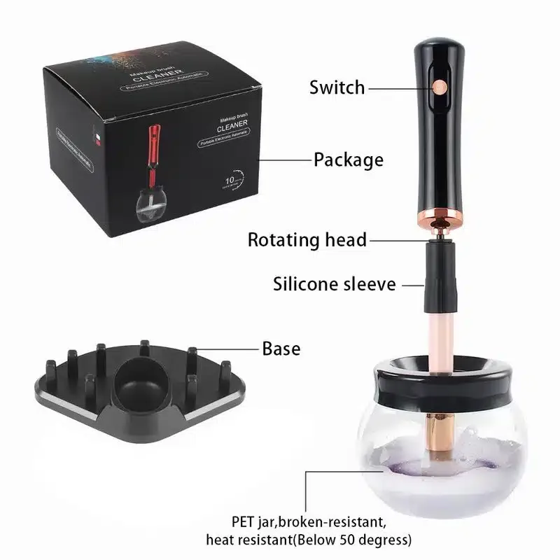 Nettoyeur Pinceaux Maquillage électrique rapide