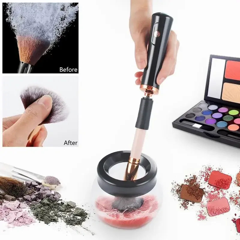 Machine de nettoyage pour pinceaux de maquillage