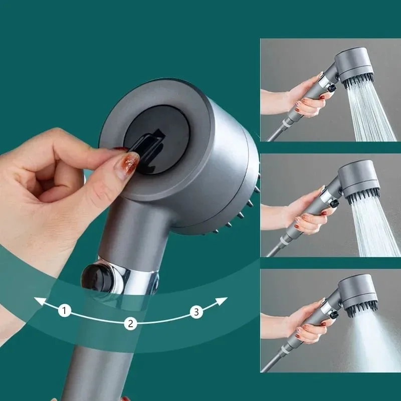 Pommeau de douche ergonomique ABS